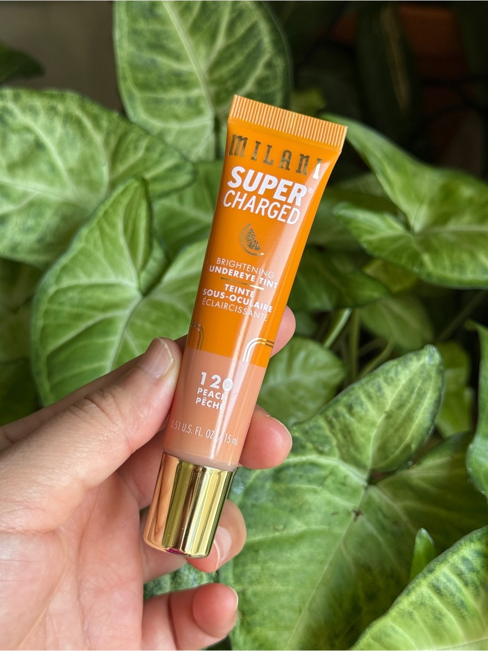 Milani Supercharged Brightening Undereye Tint – 120 Peach | Brand New